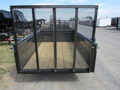 Premier 5 x 8 Landscape Utility Trailer – Steel Sides image 1
