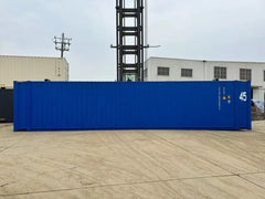 New 45‑ft High Cube Shipping Container – Bold Blue Finish image 2