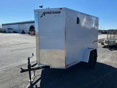 Homesteader 5 x 8 Enclosed V-Nose Cargo Trailer – Barn Doors image 2