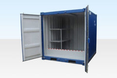 8Ft X 8Ft Raised Bunded Store image 0