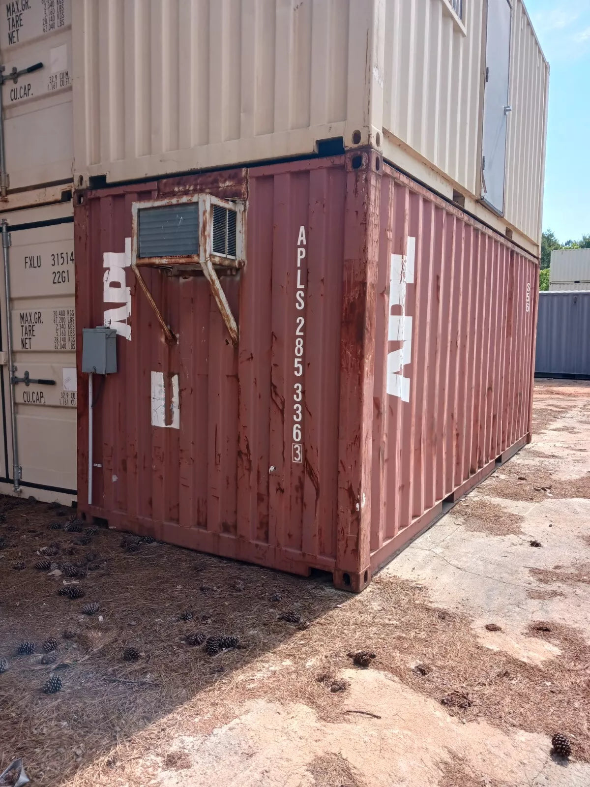 40ft Flat Rack Shipping Container for Sale | Used Heavy Duty Flat Rack USA image 0
