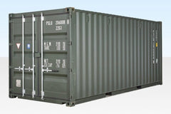20Ft Shipping Container (One Trip) – Dark Green image 0