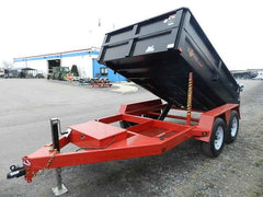 BWise 6 x 10 Low Profile Dump Trailer – Combo Gate & Ramps image 2