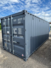NEW 20ft Slate Gray Shipping Container image 3