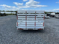 Carry-On 6.5 x 10 Aluminum Landscape Utility Trailer – Torsion Axle image 1