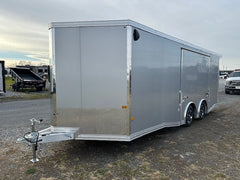 Cargo Pro 8.5 x 20 Aluminum V-Nose Car Hauler – Escape Door image 3