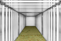 6M X 2.1M End Linked Flat Packed Container Bundle (Galvanised) image 1