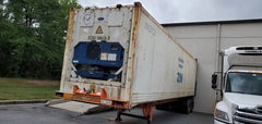 40ft HC Reefer Container–Wind & Water Tight, Non-Working For Sale image 1
