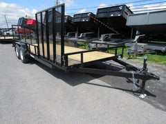 Premier 7 x 20 Landscape Utility Trailer – Side ATV Gate image 0