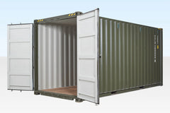 20ft High Cube One Trip Shipping Container (9'6") – New Wind & Watertight Storage Container image 3