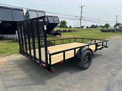 Big Tex 7 x 12 Landscape Utility Trailer – Rear Ramp Gate image 2