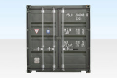 20Ft Shipping Container (One Trip) – Dark Green image 2