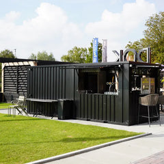 20 Foot White Container Bar – Perfect for Bars, Cafes, and Events image 2