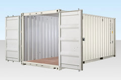 20Ft Shipping Container (One Trip) – White image 1