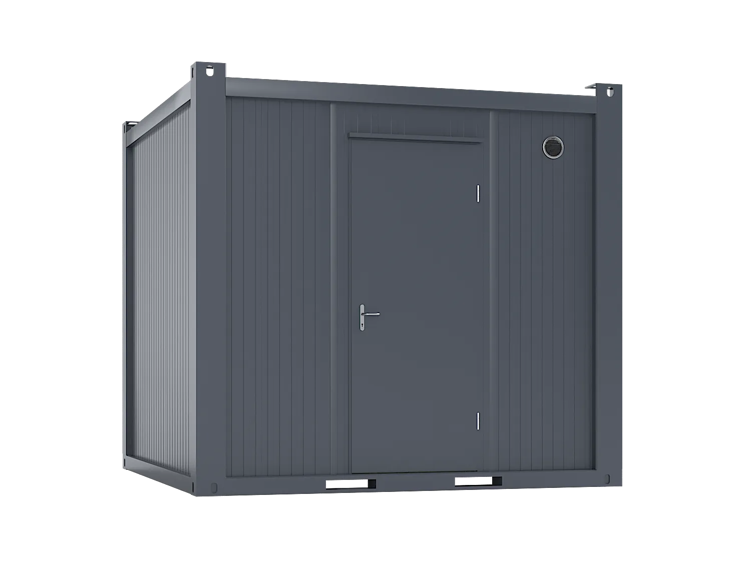 6×3.2m Glass Container, 1 Glass Wall image 1