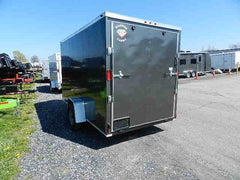 Diamond Cargo 6 x 12 Enclosed Trailer – Ramp Door image 3