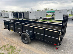 Big Tex 6 x 14 Landscape Utility Trailer – High Steel Sides image 3