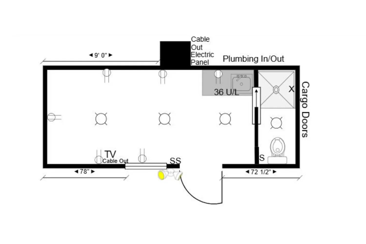20ft Retreat Cabin Shipping Container (20STRCBN) image 6