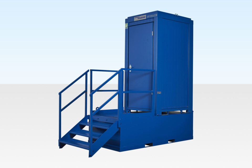 Single Mains Toilet Waste Tank (500 Gallon Steel Construction – 2.515m Unit) image 0