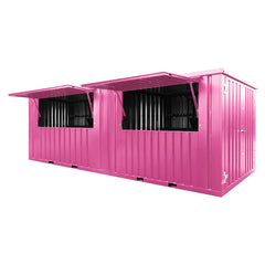 20 Foot Pink Container Bar – Durable, Portable & Easy to Assemble image 1