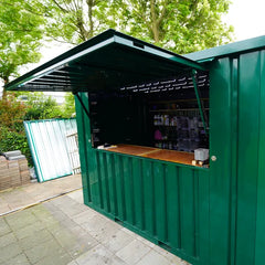 10 Foot Container Green Ral 6005 image 3