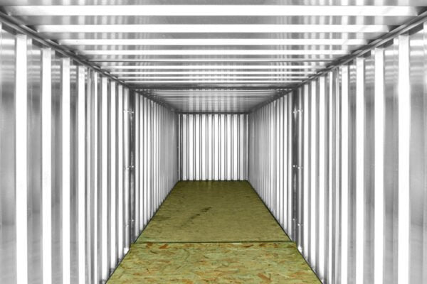 6M X 2.1M End Linked Flat Packed Container Bundle (Powder Coated) image 1