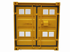 10′ hazardous waste container image 0