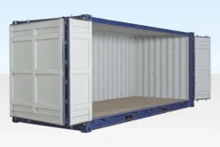 20ft Open Side Shipping Container – One Trip Full Side Access Storage Container image 1