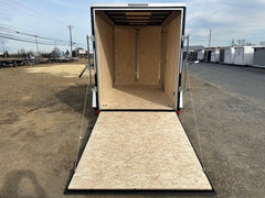 Formula 6 x 10 Enclosed Cargo Trailer – Rear Ramp Door image 1