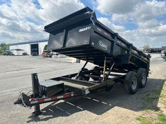CAM Superline Beast 7 x 14 Dump Trailer – Hydraulic Jack image 3