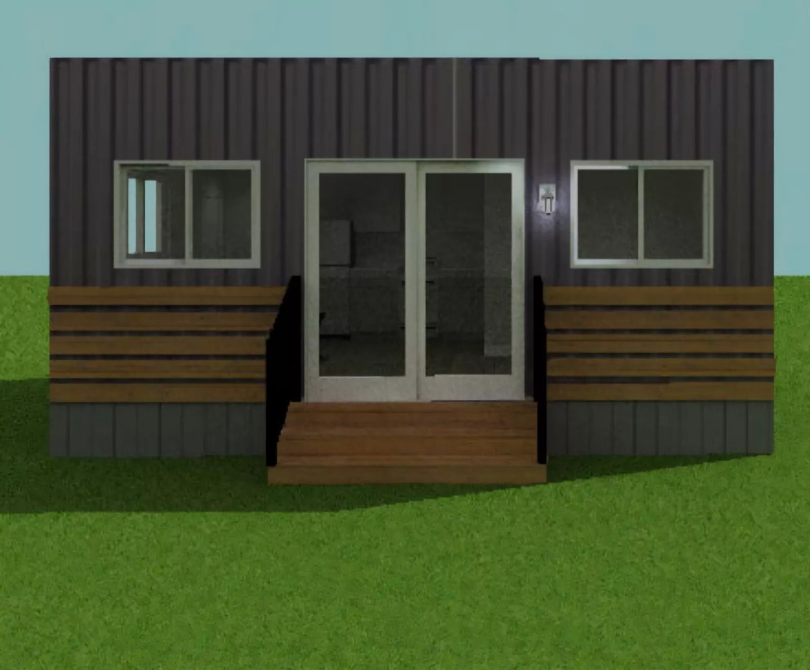20’x16’ Modified Shipping Container Office for Sale | ADU Container Home image 6