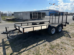 Car Mate 6 x 14 Landscape Utility Trailer – Landscape Ramp image 2