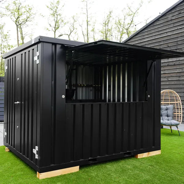 10 Foot Container Black Ral 9005 image 4