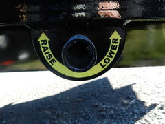 BWise 8 x 24 Deckover Equipment Trailer – Pop Up Beavertail image 3