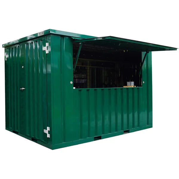 10 Foot Container Green Ral 6005 image 4