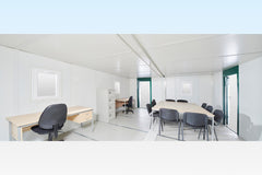 6.5M X 4.6M Side Linked Flat Pack Container Office image 1