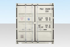20Ft Shipping Container (One Trip) – White image 1