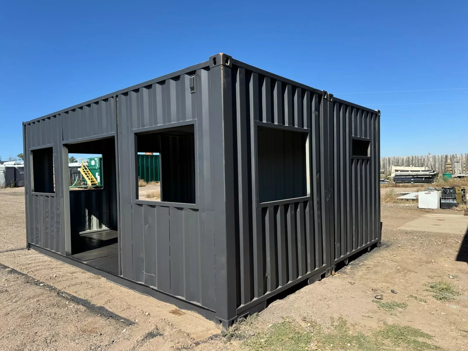 20’x16’ Modified Shipping Container Office for Sale | ADU Container Home image 11