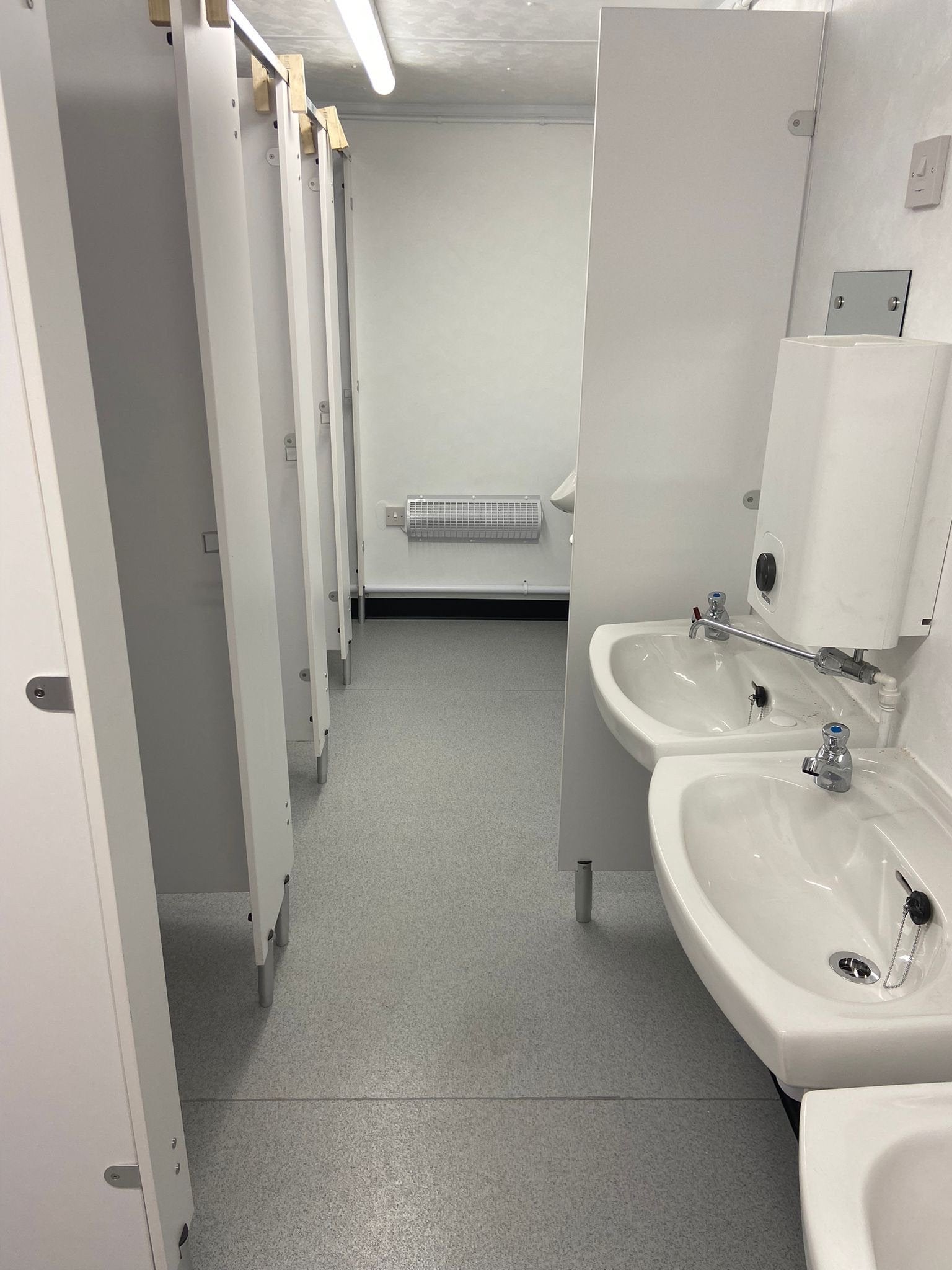 5+1 Steel Toilet Cabin 24Ft x 9Ft image 1