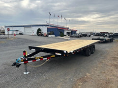 Big Tex 8.5 X 20 Deckover Equipment Trailer – Flat Deck image 3