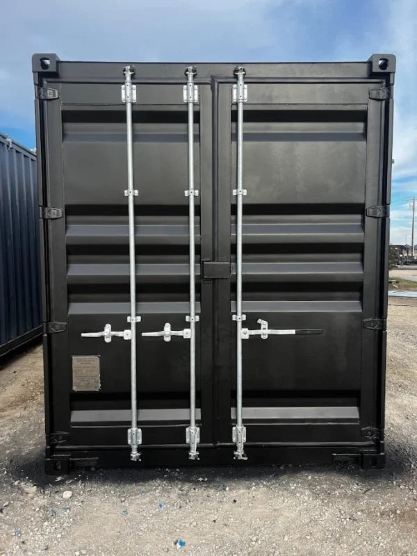 40ft Shipping Container w/3 Roll-Up Side Doors image 3