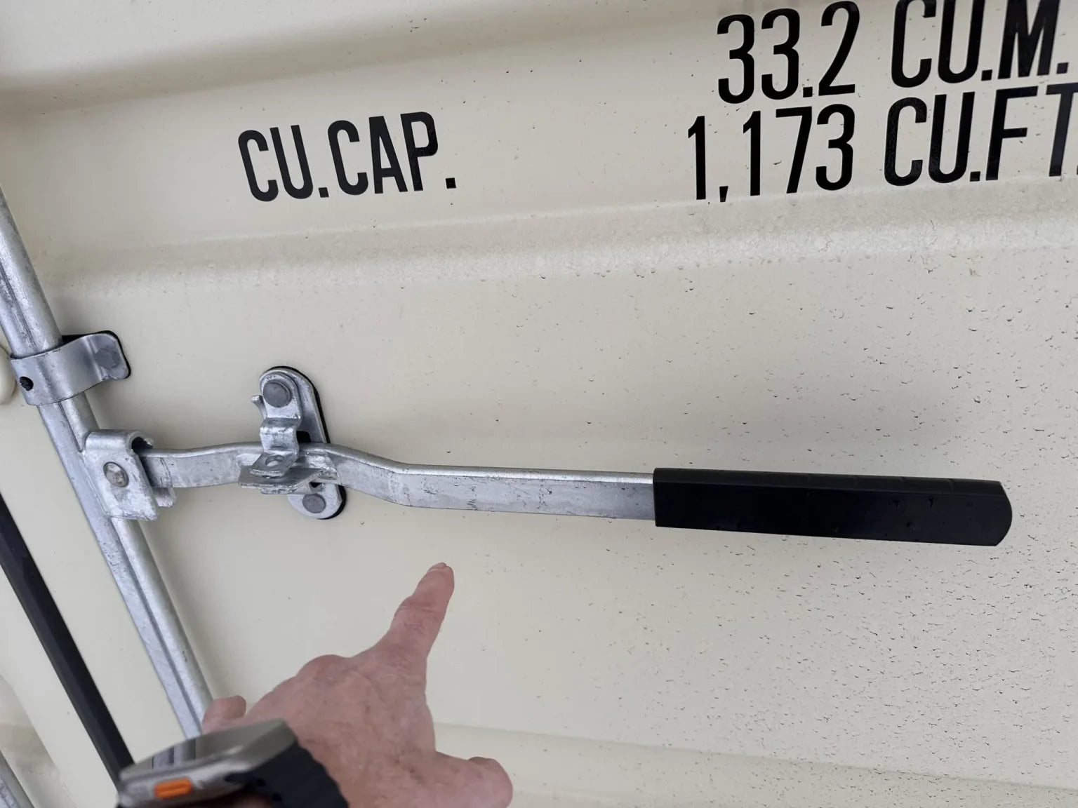 20ft New Storage Container with Easy Open Door image 2