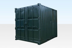 10ft Cut Down Used Shipping Container for Sale | Compact Storage Container image 1