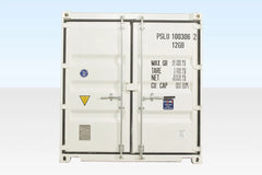 10Ft X 8Ft Shipping Container (One Trip) – White image 1