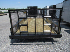 Premier 7 x 16 Landscape Utility Trailer – Rear Ramp Gate image 1
