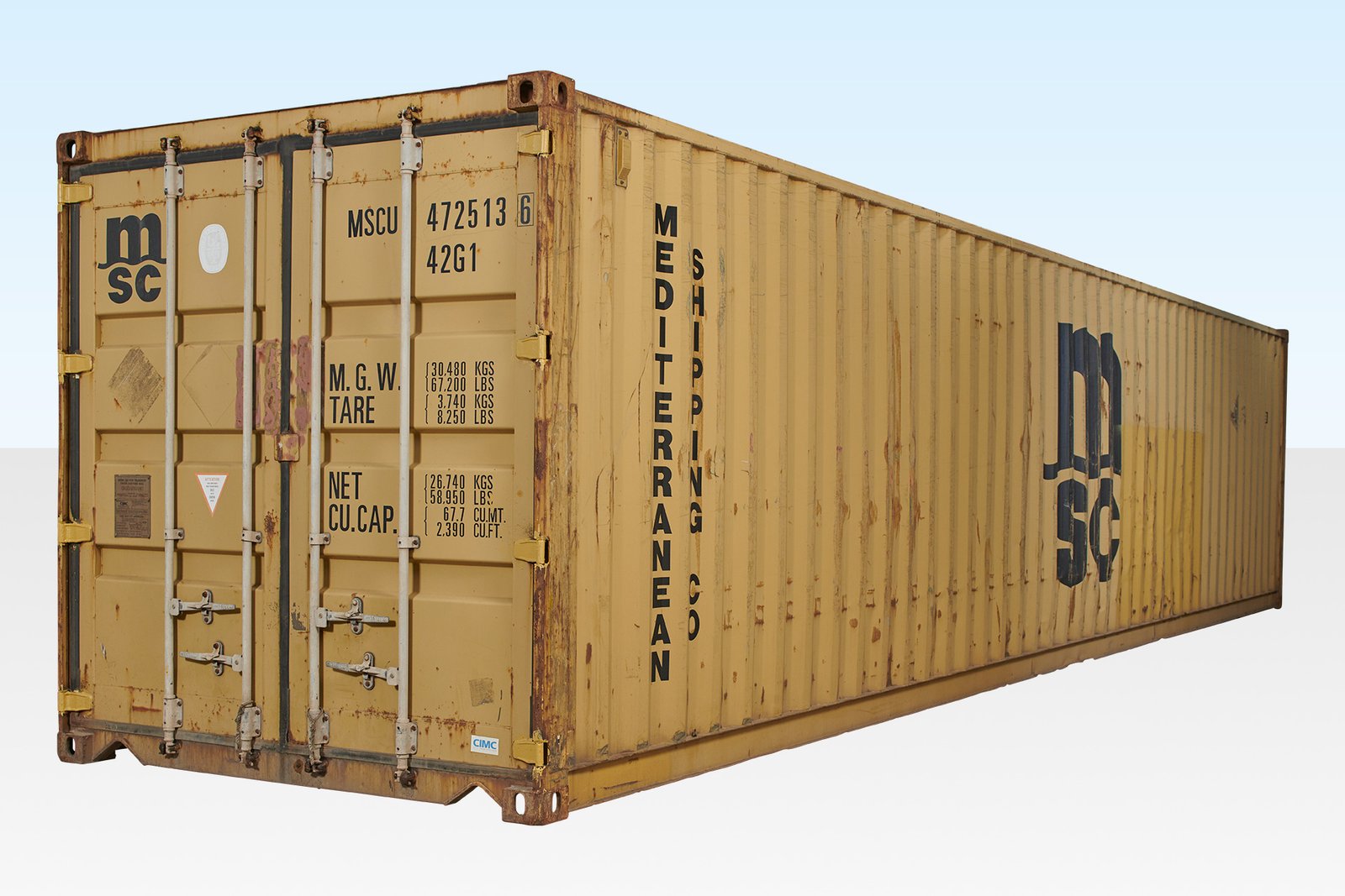 30ft Used Shipping Container for Sale | Bulk Storage Steel Container USA image 0