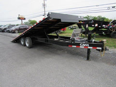 CAM Superline 8 x 22 Deckover Equipment Tilt Trailer – 8K Axles image 0