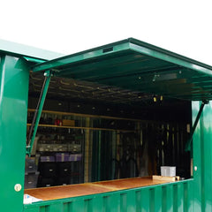 10 Foot Container Green Ral 6005 image 2