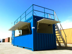 20′ Store Container with a roof terrace image 0