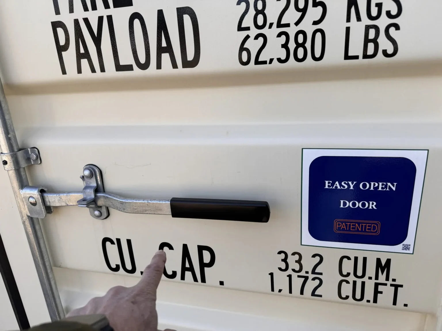 New 20ft Storage Container with Easy Open Door image 1
